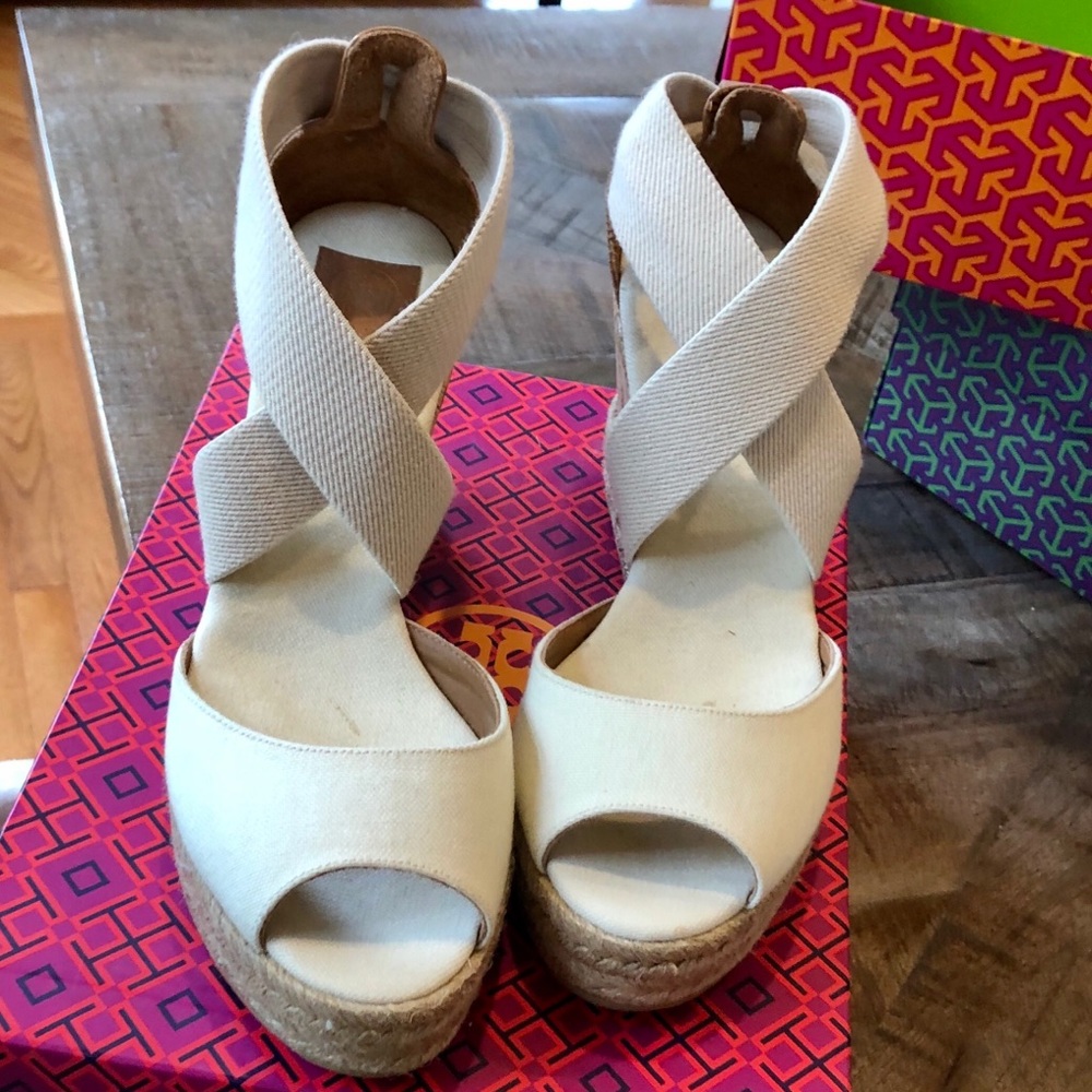 Tory Burch Espadrille Wedge Heels